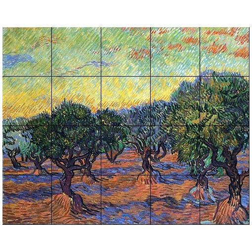 Van Gogh "Olive Trees II"